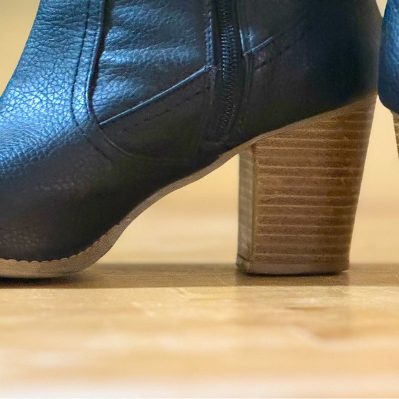 Tall Vegan Leather Boots - Picture 3 of 3